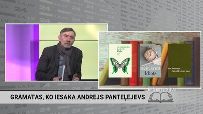Grāmatas, ko iesaka Andrejs Panteļējevs