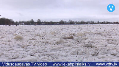 Daugavā pie Jēkabpils ūdens līmenis vēl nedaudz paaugstinājies