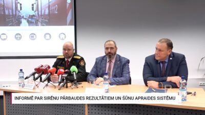 26.11.2025 Preses konference pēc sirēnu pārbaudes un par šūnu apraidi