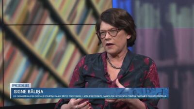 Signe Bāliņa: Sabiedrībai ir grūti atzīt savas kļūdas