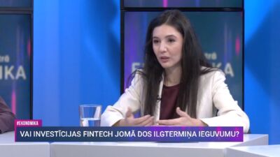 Krasovska: Nevienam finanšu tehnoloģiju uzņēmumam nav ģeogrāfisku robežu