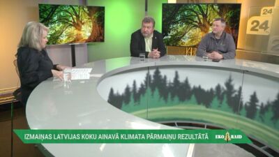 Izmaiņas Latvijas koku ainavā klimata pārmaiņu rezultātā