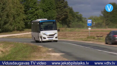 Jēkabpils novadā atjaunots viens no iepriekš slēgtajiem autobusu reisiem