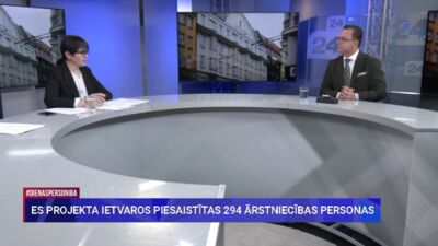 ES projekta ietvaros piesaistītas 294 ārstniecības personas