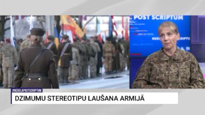 Antoņina Bļodone: Arī Bruņotie spēki manī attīsta līderismu