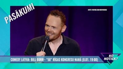 Comedy Latvia: Bila Burra stāvizrāde Rīgas Kongresu namā!