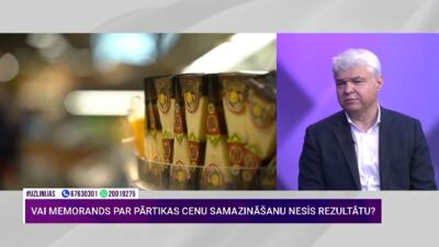 Vai memorands par pārtikas cenu samazināšanu nesīs rezultātu?