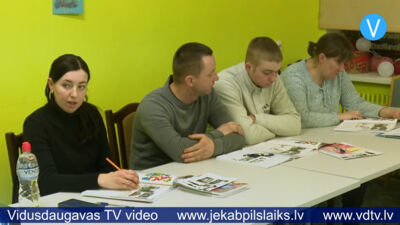 Ukraiņi Jēkabpils novadā mācās latviešu valodu
