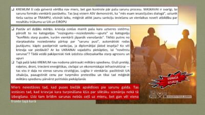 15.09.2026 Aktuālais par karadarbību Ukrainā 2. daļa