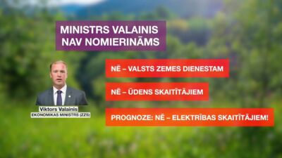 STOPkadri: Ministrs Valainis nav nomierināms