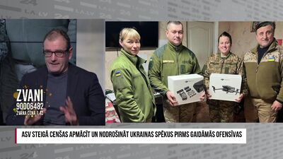 Elmārs Pļaviņš: Ukraiņiem droni ir ļoti vajadzīgi