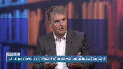 Ivars Ijabs skeptisks par Trampa mēģinājumu vienoties par pamieru