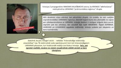 Propagandists: Kremlis "atbrīvošanas" vietā pārvērtis Ukrainas "prokrieviskākos reģionus" drupās