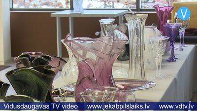Līvānu stikla izstrādājumi ceļos pa Latviju