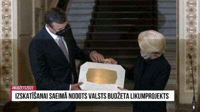 Speciālizlaidums: Izskatīšanai Saeimā nodots Valsts budžeta likumprojekts