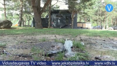 Mežaparka jaunās attīrīšanas iekārtas vietā nepatīkams skats un smaka