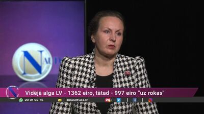 Līga Meņģelsone: 2000 eiro bruto būtu normāla alga Latvijā