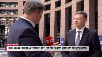 Dombrovskis: Es labprāt turpinātu strādāt ar ekonomikas un finanšu jautājumiem