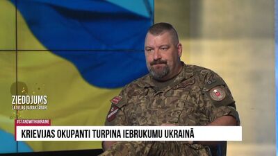 Jānis Slaidiņš: Krievi nogulēja ukraiņu uzbrukumu