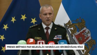 24.09.2025 Preses brīfings par nelegālās imigrācijas ierobežošanu Rīgā