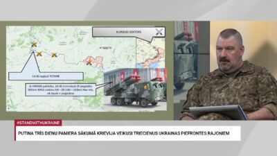 Kamēr ukraiņi virzās uz priekšu Kurskas apgabalā, krievi iet uz priekšu Sumu apgabalā