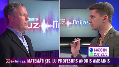 Matemātiķis Andris Ambainis par Covid-19 inficēto skaita pieaugumu Latvijā