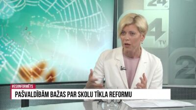 Pašvaldībām bažas par skolu tīkla reformu - komentē Anda Čakša