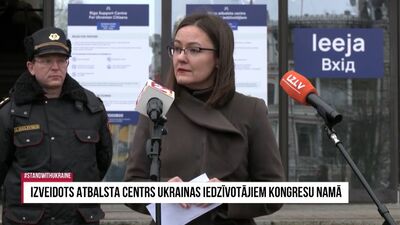 07.03.2022 Informē par Rīgas atbalsta centru Ukrainas iedzīvotājiem