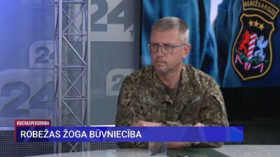 Ģenerālis Pujāts pozitīvi vērtē Latvijas žogu