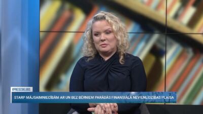 Jana Bunkus: Katrs nākamais bērns pasliktina finansiālo situāciju