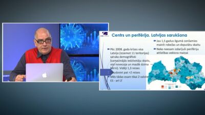 Ekonomista Andra Miglava lekcija LZA viedstāstu konferencē "Latvija pēc Covid-19"