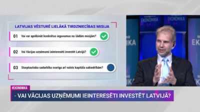 Starptautiska sadarbība svarīga arī valsts kapitāla sabiedrībām?