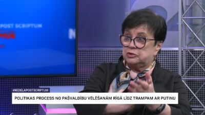 Elita Veidemane: Neticu Trampam ne tik, cik melns aiz naga