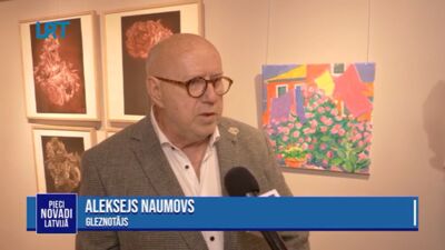 Izstādēs Rēzeknē pievēršas rozēm un to simbolikai