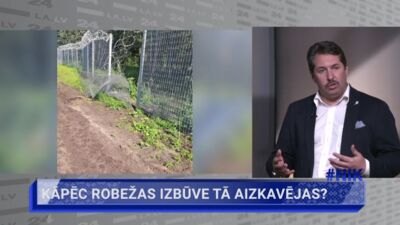 Igors Rajevs: Mēs darām visu, lai šogad šis žogs būtu pabeigts