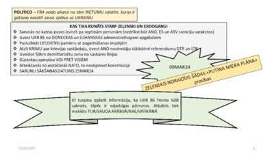 Kas tika runāts starp Zelenski un Erdoganu?