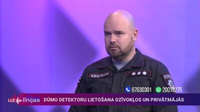 Dūmu detektoru lietošana dzīvokļos un privātmājās