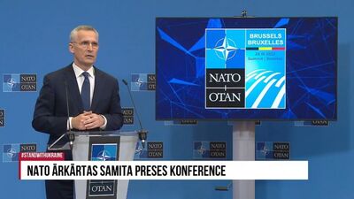 NATO ģenerālsekretārs atbild uz mediju jautājumiem