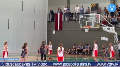 Meiteņu komandas uzkrāj pieredzi basketbola kausā “Lūsenes”