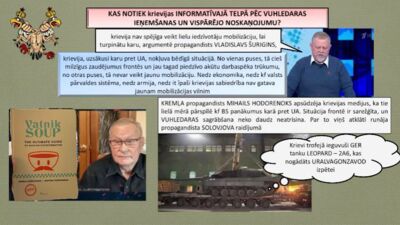 Kas notiek Krievijas informatīvajā telpā un kāds ir vispārējais noskaņojums?