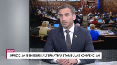 Opozīcija iesniegusi alternativu Stambulas konvencijai