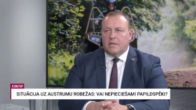 Kozlovskis: Nākamajā gadā mums būs moderna robeža aprīkota ar jaunākajām tehnoloģijām