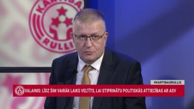 Vītols: Mums uz ASV jābrauc, jo viņi ir tie, kas "zaļā kursa" spēlē ražo un pelna