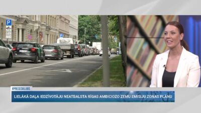 Lielākā daļa iedzīvotāju neatbalsta Rīgas ambiciozo zemu emisiju zonas plānu
