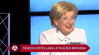 Ko Sudraba domā par pāvesta vizīti Latvijā un tās izmaksām?