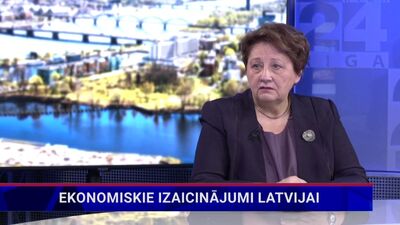 Laimdota Straujuma par Latvijas ekonomiskajiem izaicinājumiem