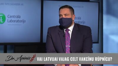 Ekonomikas ministrs par iespējamību Latvijā celt vakcīnu rūpnīcu