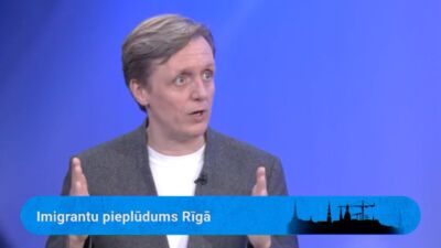 Edgars Jaunups par imigrantu pieplūdumu Rīgā