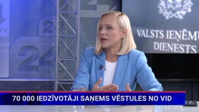 VID ģenerāldirektore: Šobrīd ir izsūtīti 20 000 vēstuļu, bet noteikti būs vēl