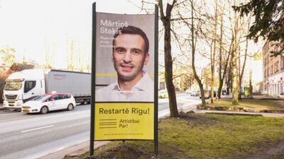 "Attīstībai/Par!" jau sākusi kampaņu Rīgas domes vēlēšanām. Vai tas ir ētiski?